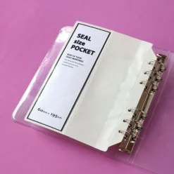 Sticker 6 Ring A6 Wide Pocket Refill