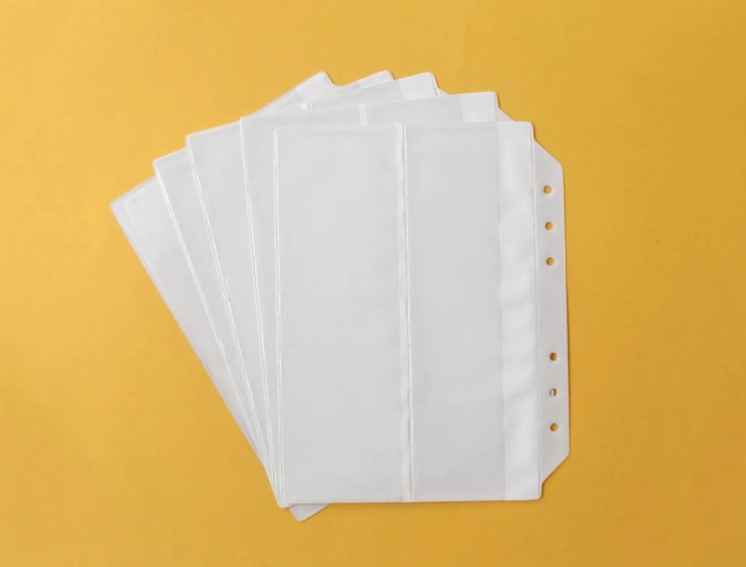 Sticker 6 Ring A6 Wide Pocket Refill