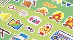 Summer Camping Deco Sticker
