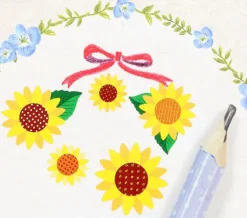 Sunflower Deco Sticker