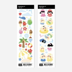 Swimming Slim Sticker