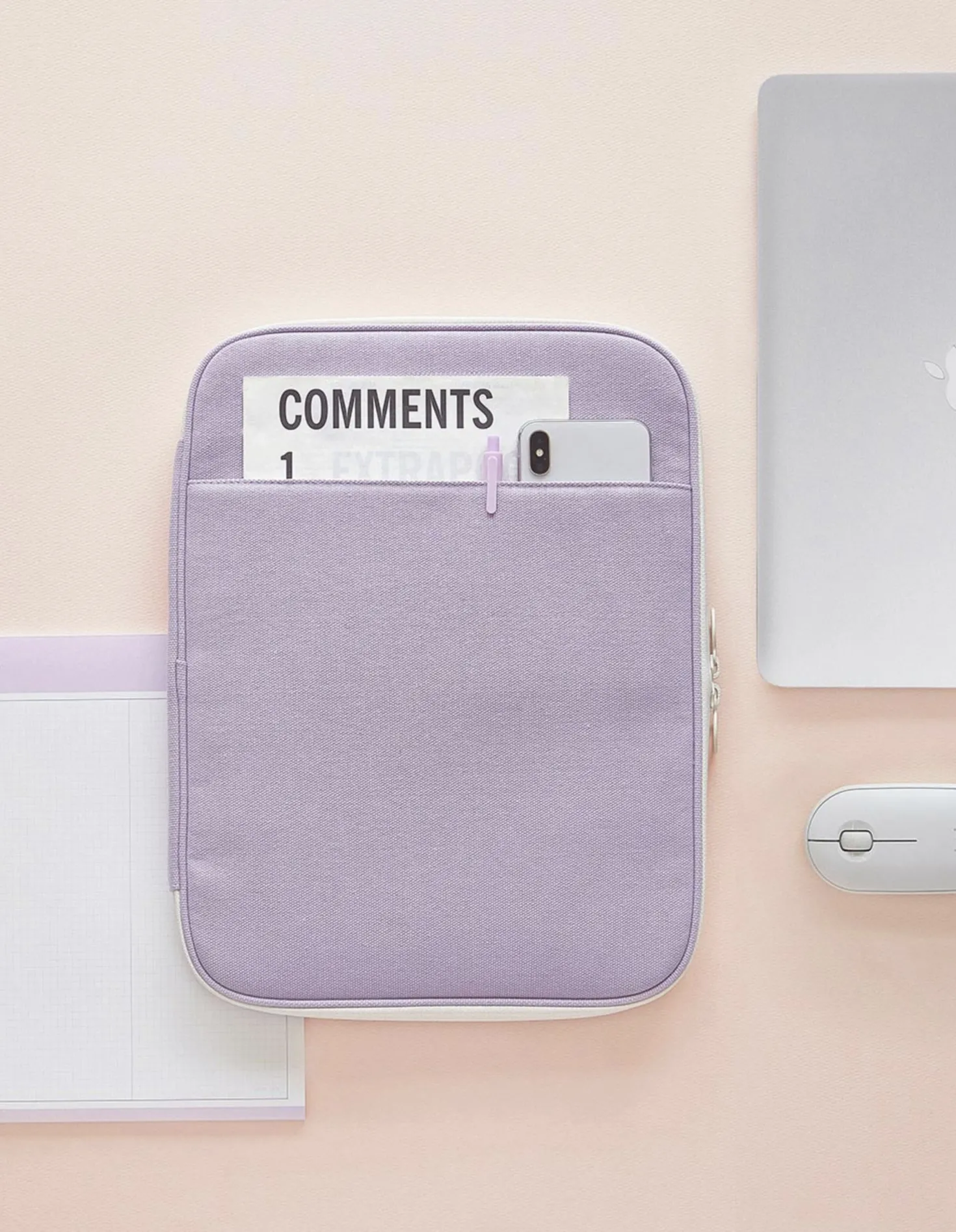 Table Talk 13 in. Pocket Laptop Pouch