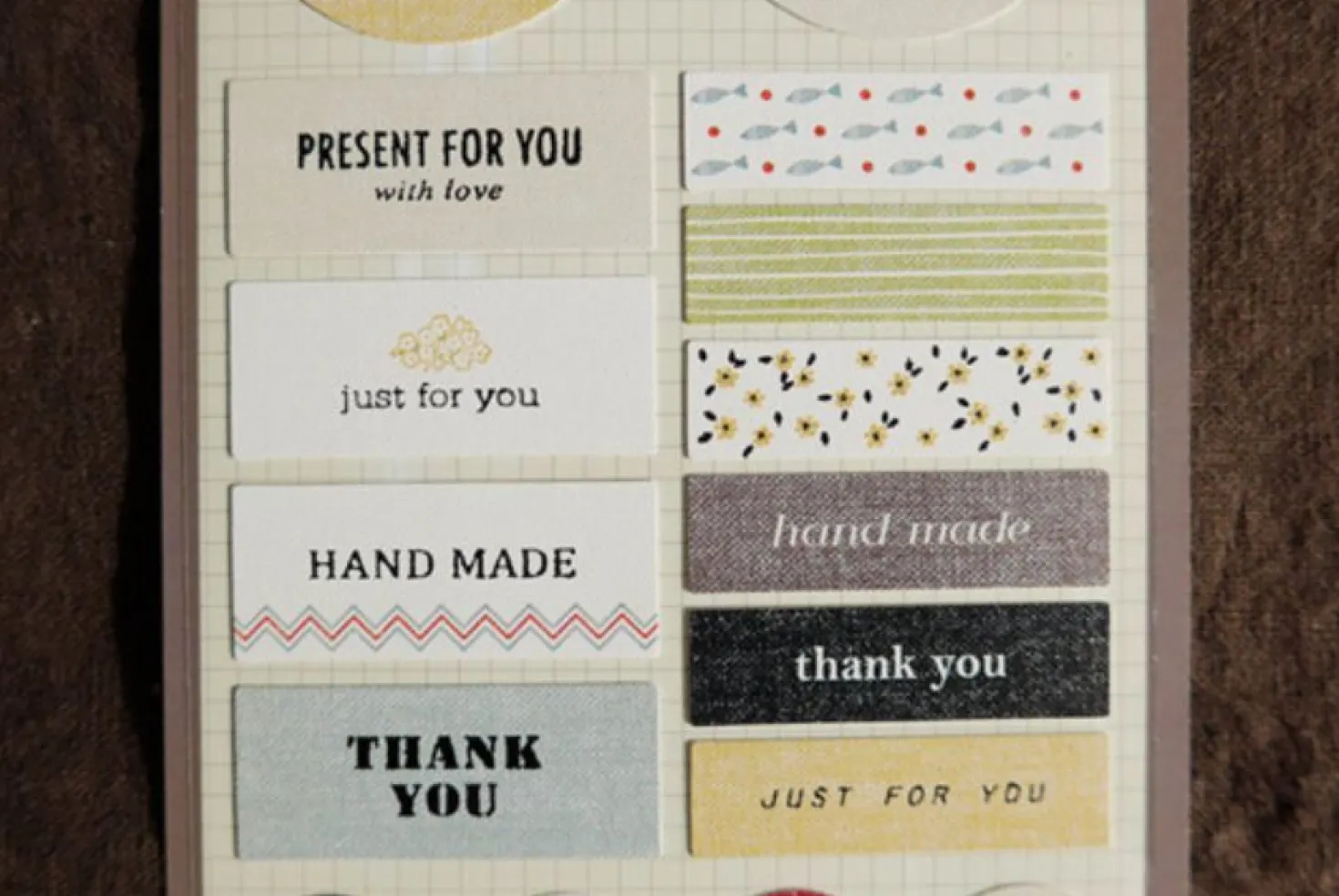Thank You Deco Sticker