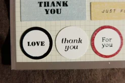 Thank You Deco Sticker