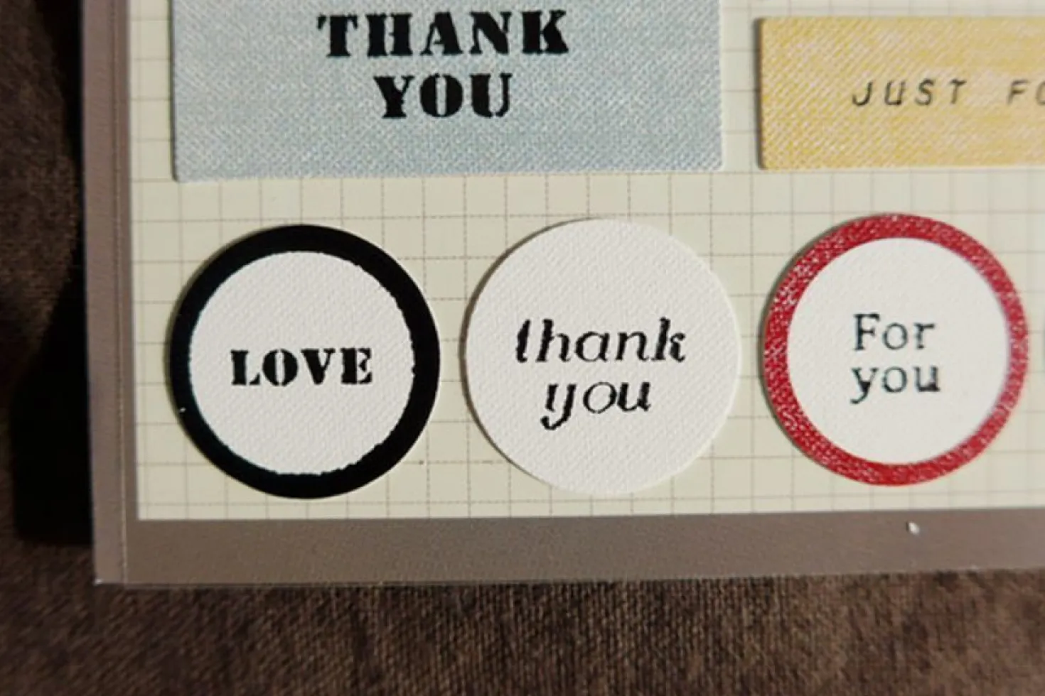 Thank You Deco Sticker