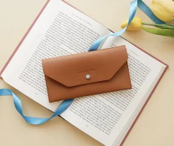 Thank You Vegan Leather Slim Pouch