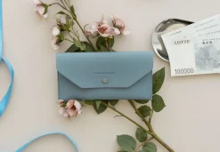 Thank You Vegan Leather Slim Pouch