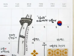 The Beauty of Korea Deco Sticker