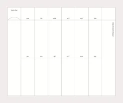 The Scenery Weekly Planner