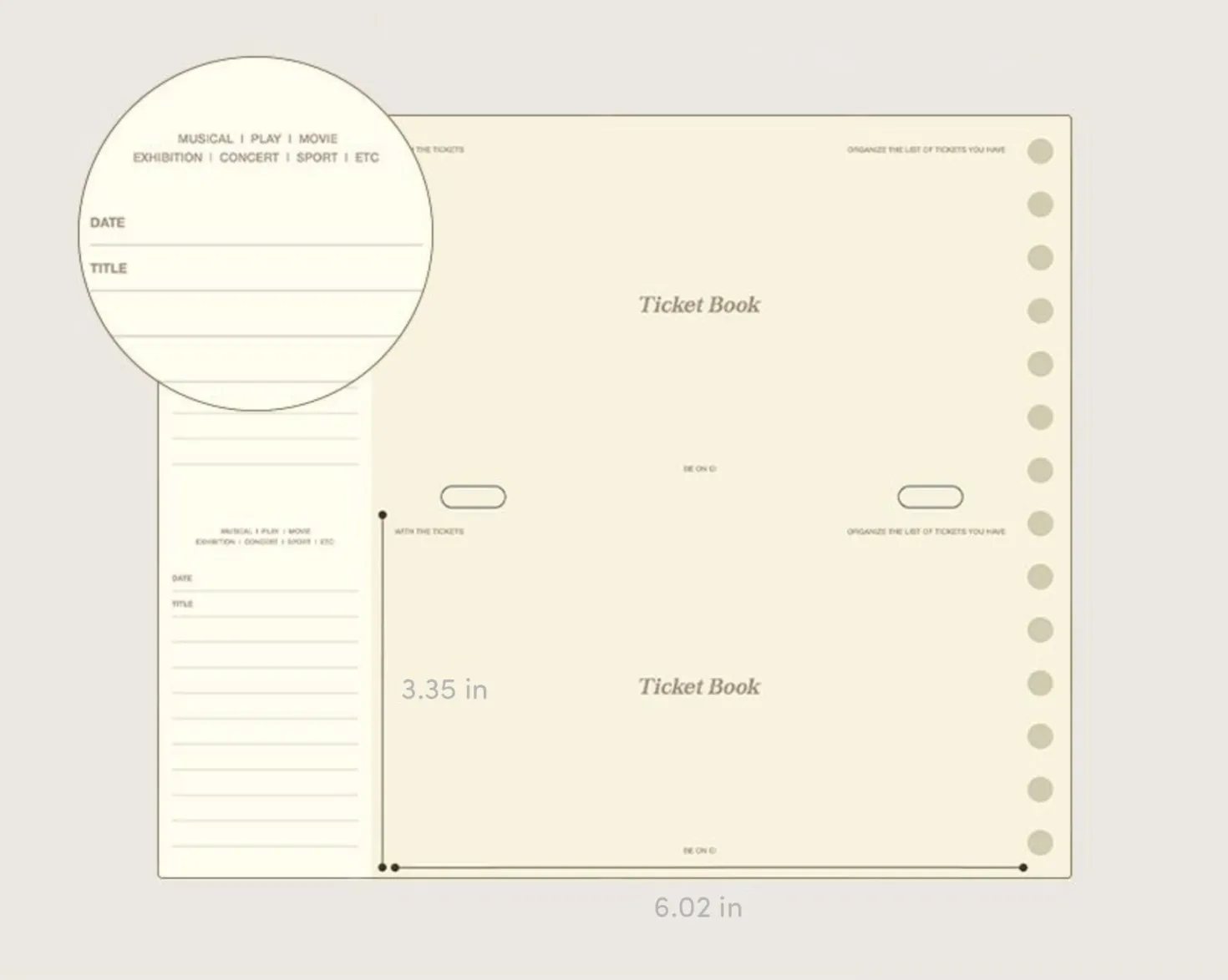 Ticket Book v2