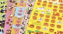 Tiger Emoji Puffy Sticker