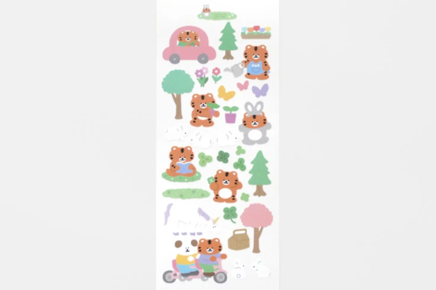 Tiger Series Deco Sticker