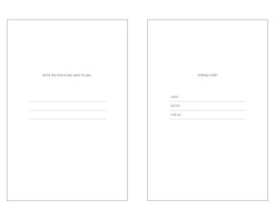 Time Tracking 6 Ring A6 Planner Refill