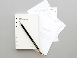 Time Tracking 6 Ring A6 Planner Refill