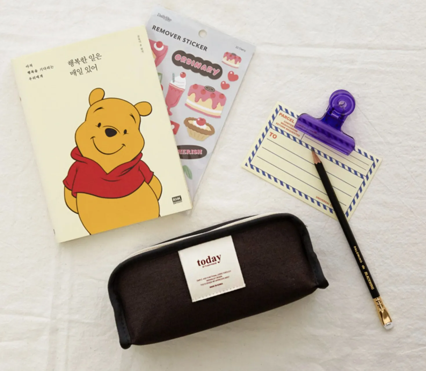 Today Canvas Pen Pouch