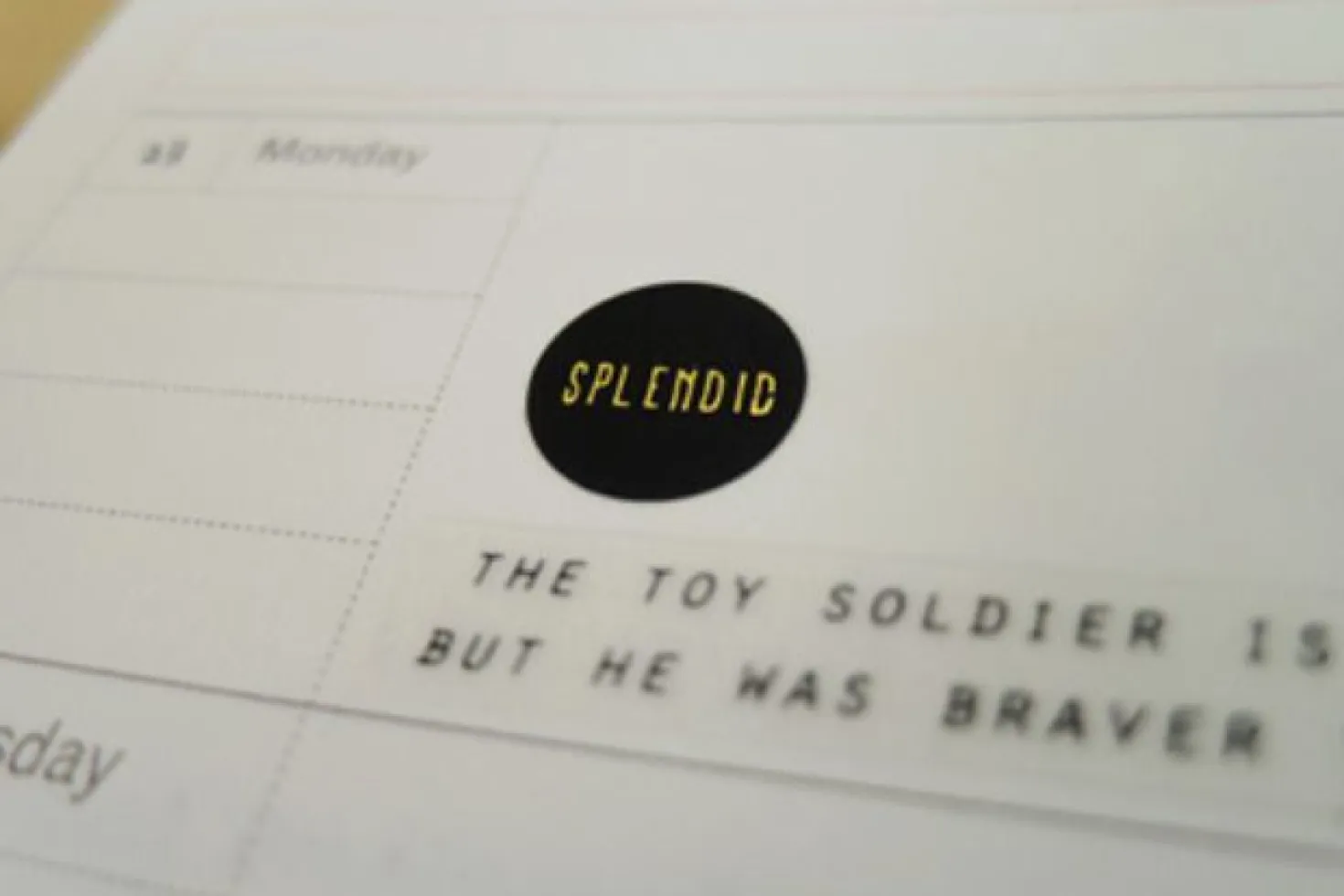 Toy Soldier Deco Sticker v2