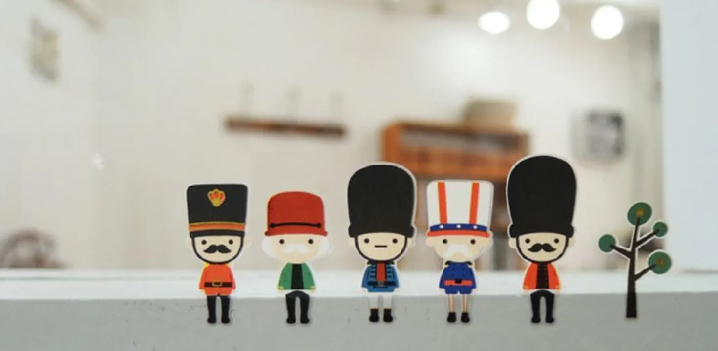 Toy Soldier Deco Sticker v2