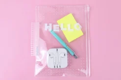 Transparent Attachable PVC Pouch