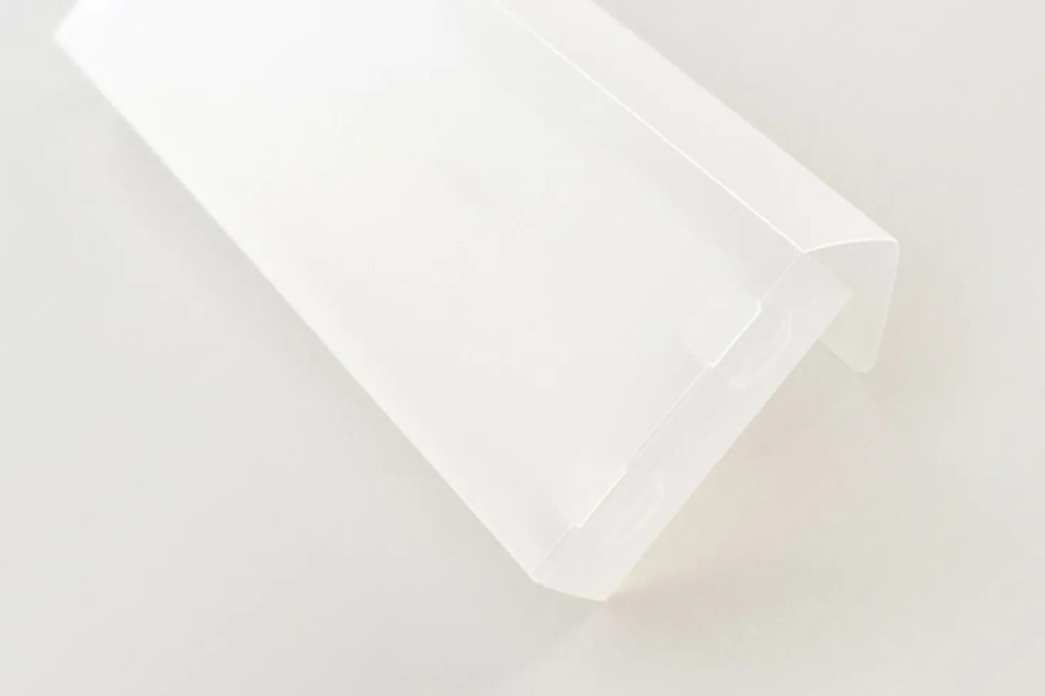 Transparent Half Long Storage Box
