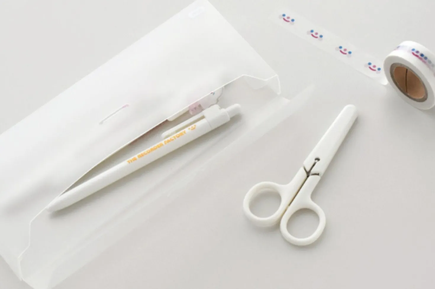 Transparent Half Long Storage Box