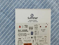 Travel Note Deco Sticker