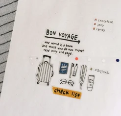 Travel Note Deco Sticker