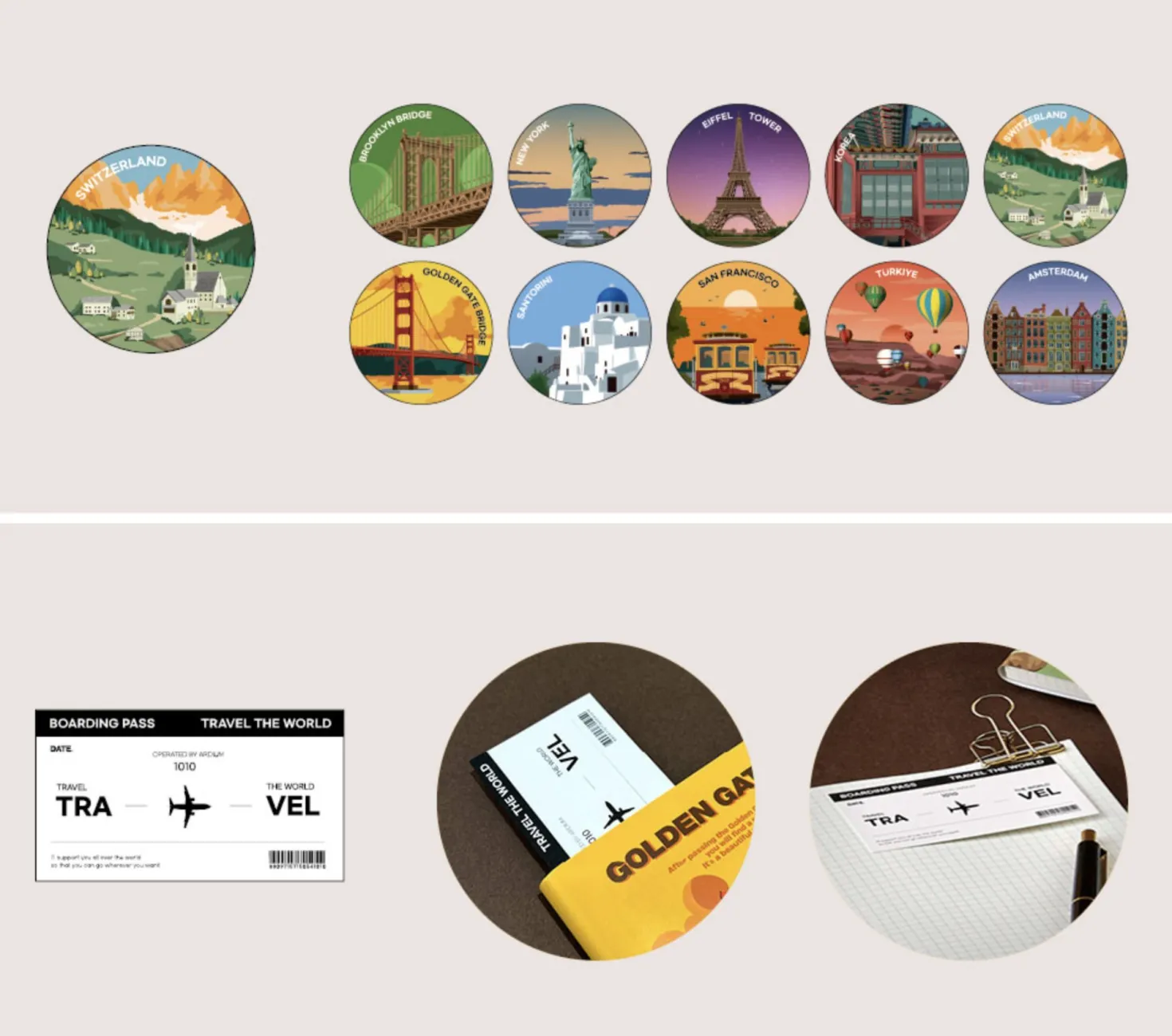 Travel the World Notebook