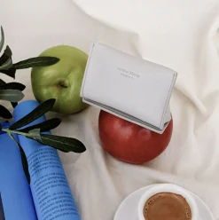 Triangle Leather Card Case