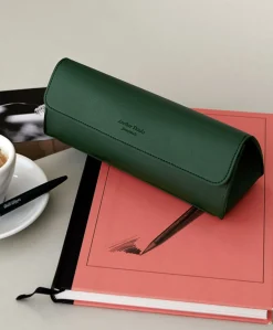 Triangle Leather Pen Case v2