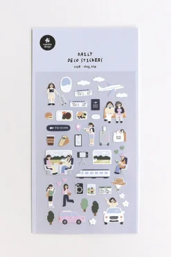 Trip Vlog Deco Sticker
