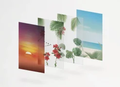 Tropical Sunset Layered Sticker Set