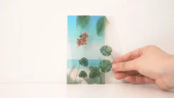 Tropical Sunset Layered Sticker Set