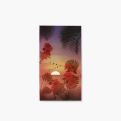 Tropical Sunset Layered Sticker Set