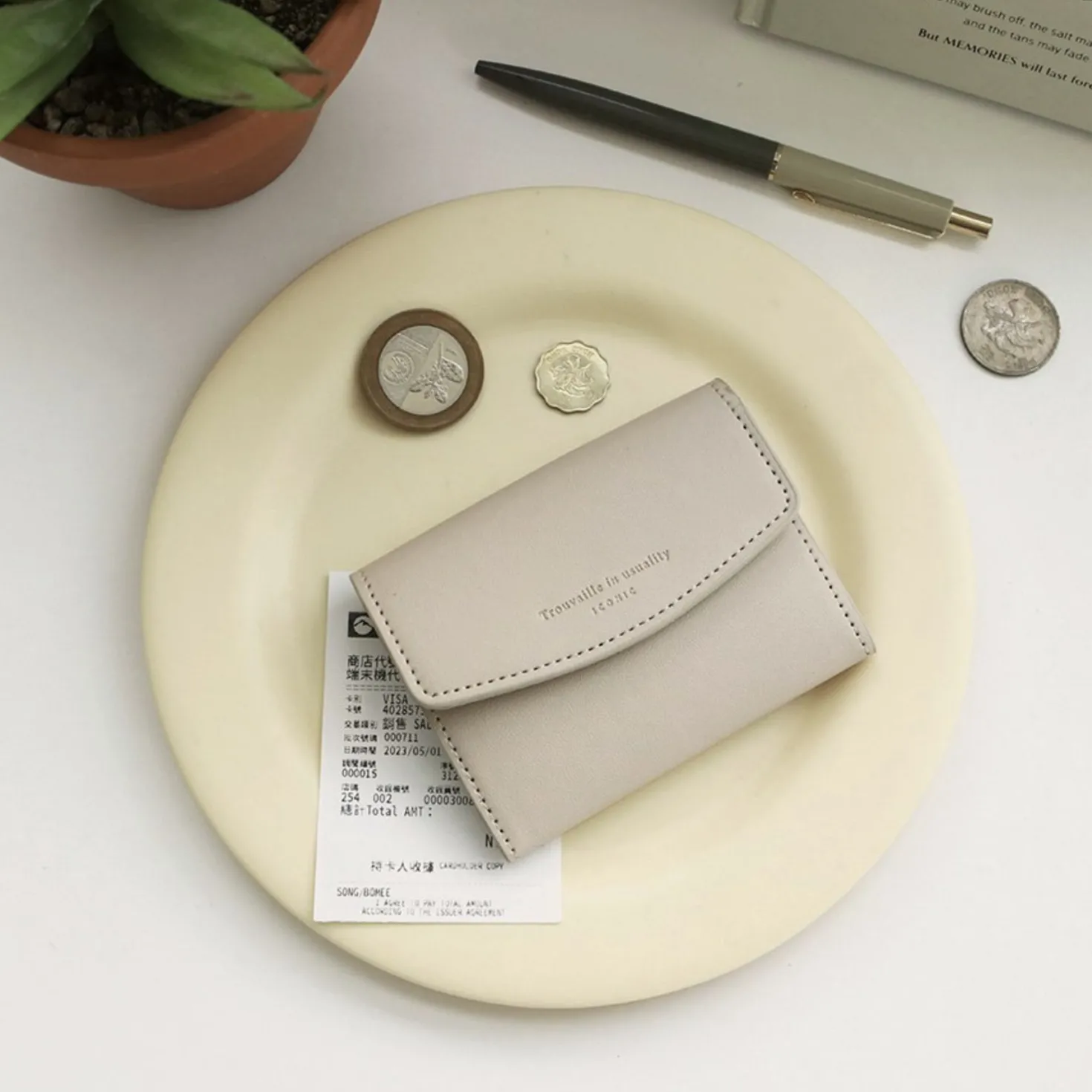 Trouvaille Half Wallet