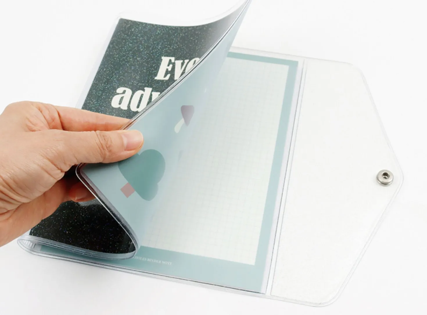 Twinkle Button 20 Ring A5 Binder