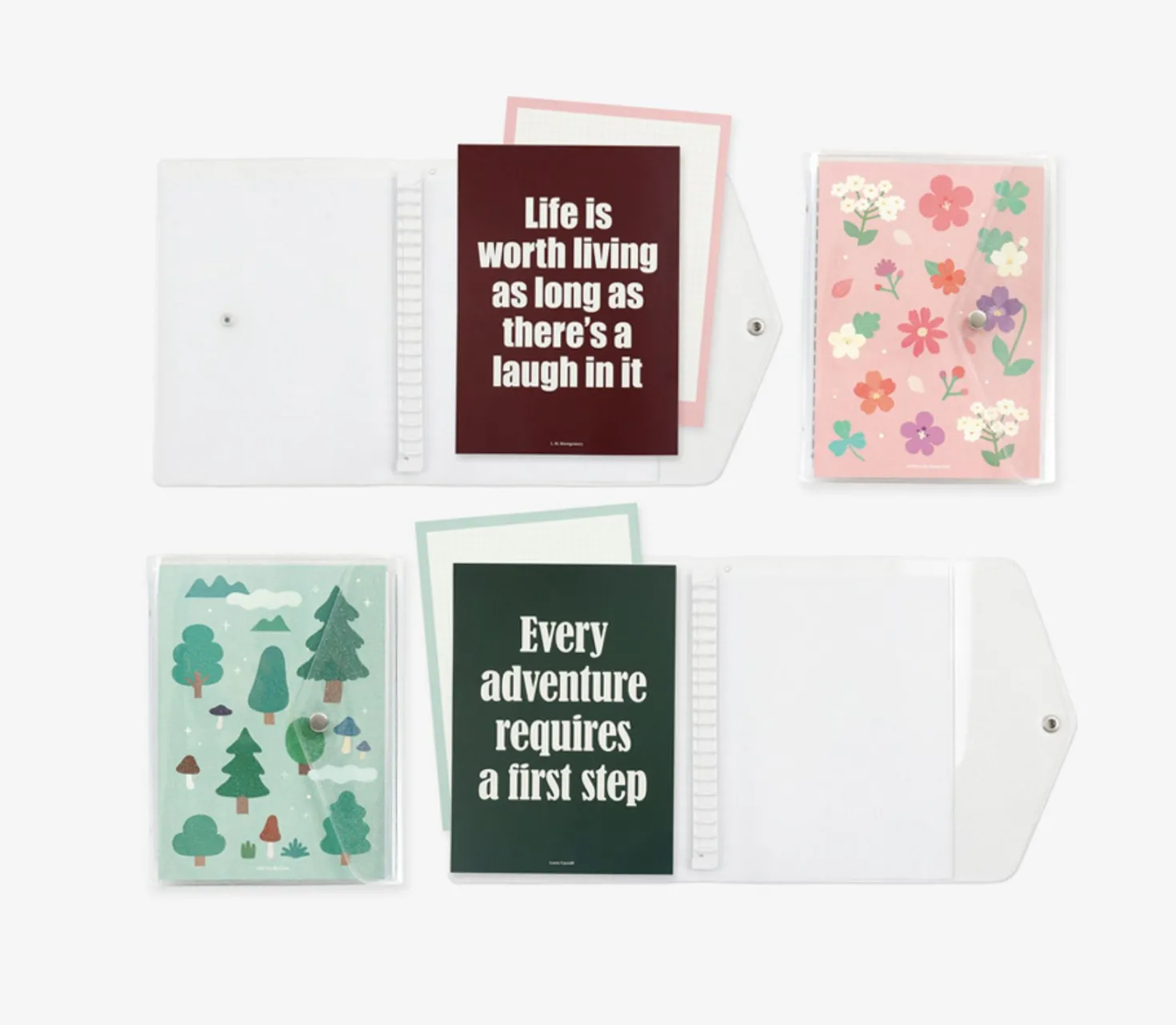 Twinkle Button 20 Ring A5 Binder