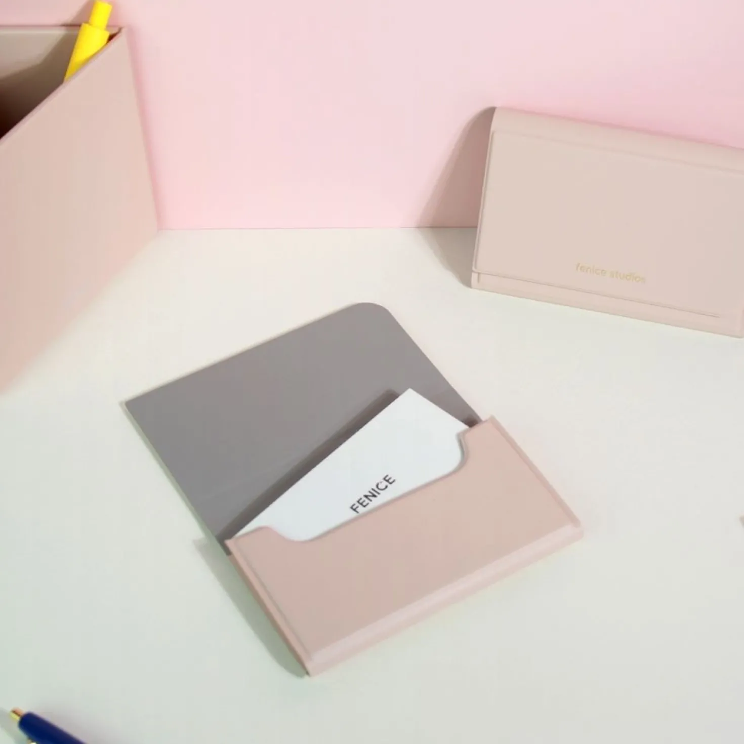 Two Tone Business Card Case