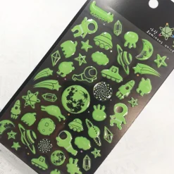 Universe Glow in Dark Sticker