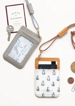 Un Jour De Chance Card Case & Neck Strap Set