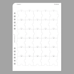 Up&Down Fountain Friendly 6 Ring A5 Note Refill