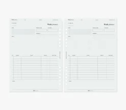 Up&Down Index 6 Ring A5 Planner Refill
