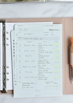 Up&Down Index 6 Ring A5 Planner Refill