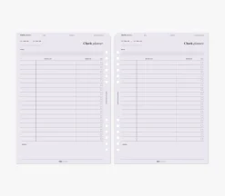 Up&Down Index 6 Ring A5 Planner Refill