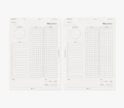 Up&Down Index 6 Ring A5 Planner Refill
