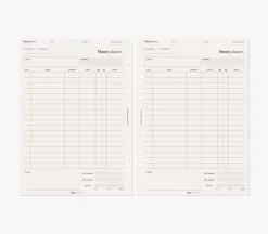 Up&Down Index 6 Ring A5 Planner Refill