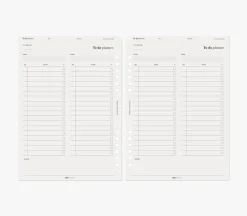 Up&Down Index 6 Ring A5 Planner Refill