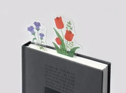 Vase Flower Clear Bookmark