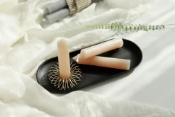 Vegan Leather Round Tray