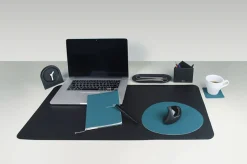Vegan Leather Wide Desk Mat