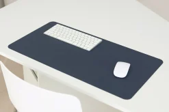 Vegan Leather Wide Desk Mat